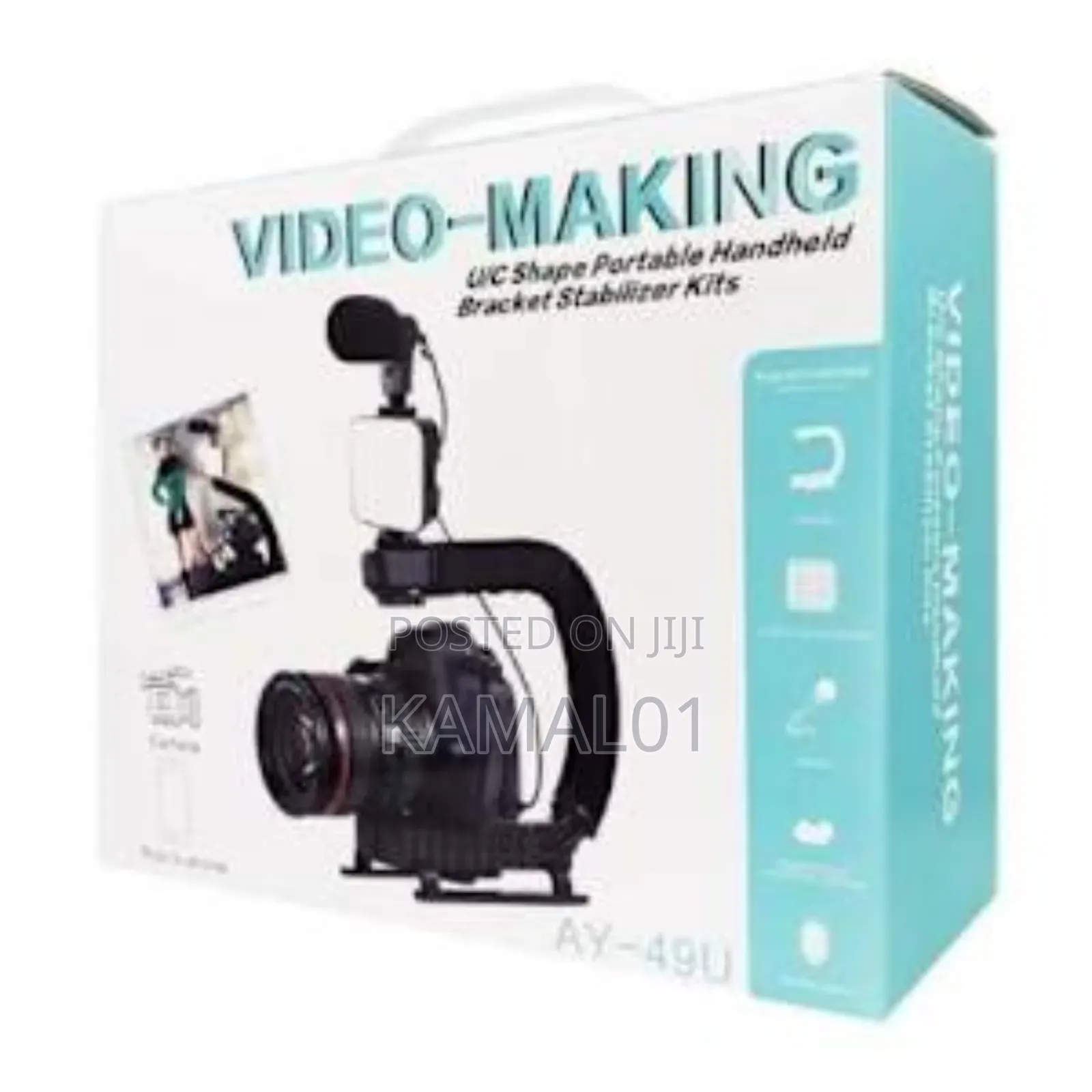Video Creation, Streaming Kit With Microphone for Camcorder