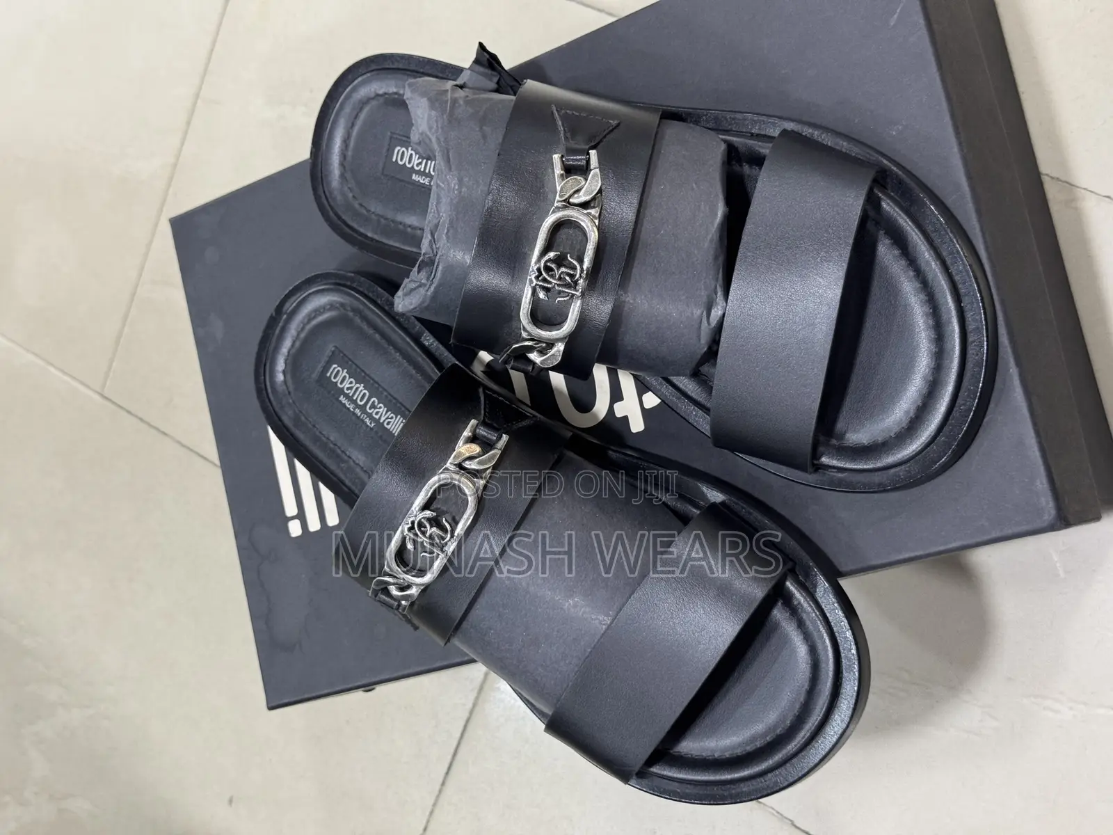 Pure Italian Roberto CAVALLI Slipers