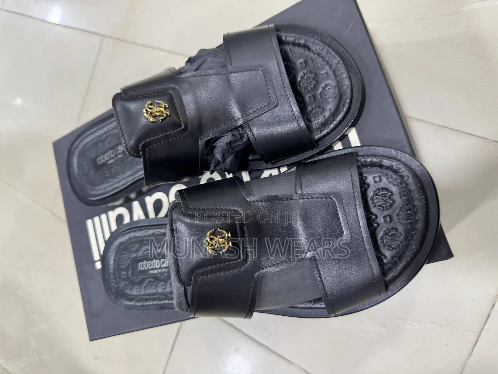 Pure Italian Roberto CAVALLI Slipers