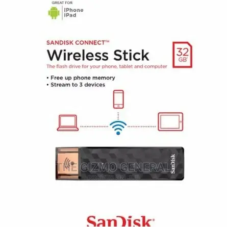 Connect Wireless Stick 32GB USB Flash Drive