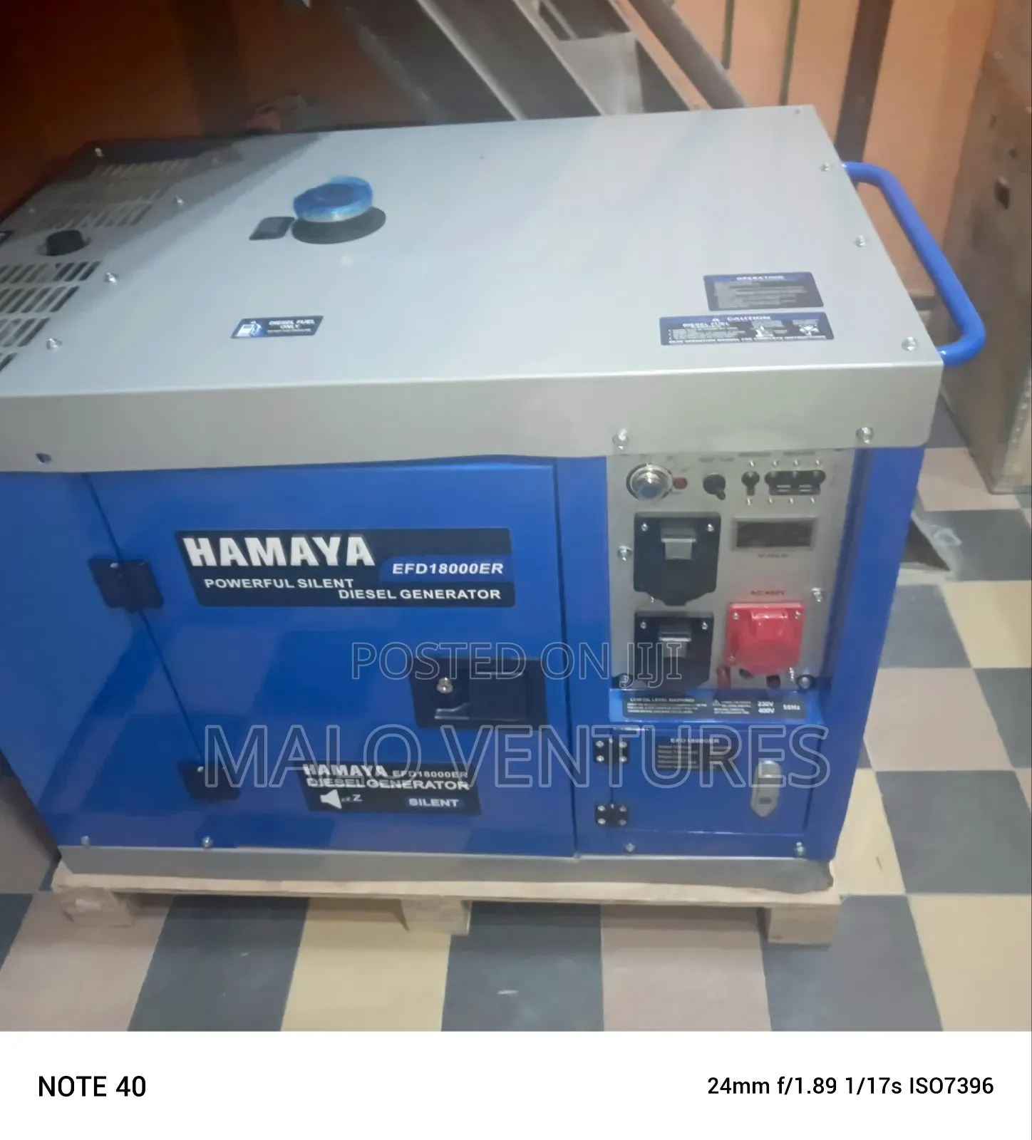 10kva 3 Phase Yamaha Soundproof Diesel Geno