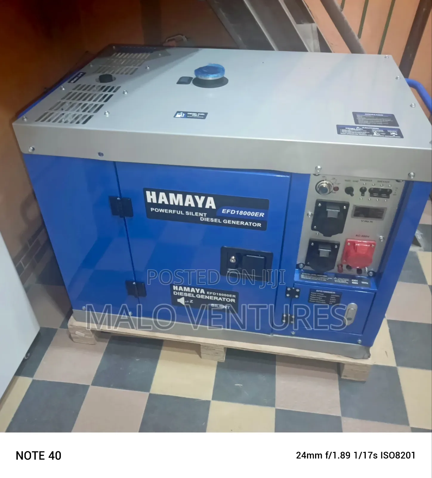 10kva 3 Phase Yamaha Soundproof Diesel Geno