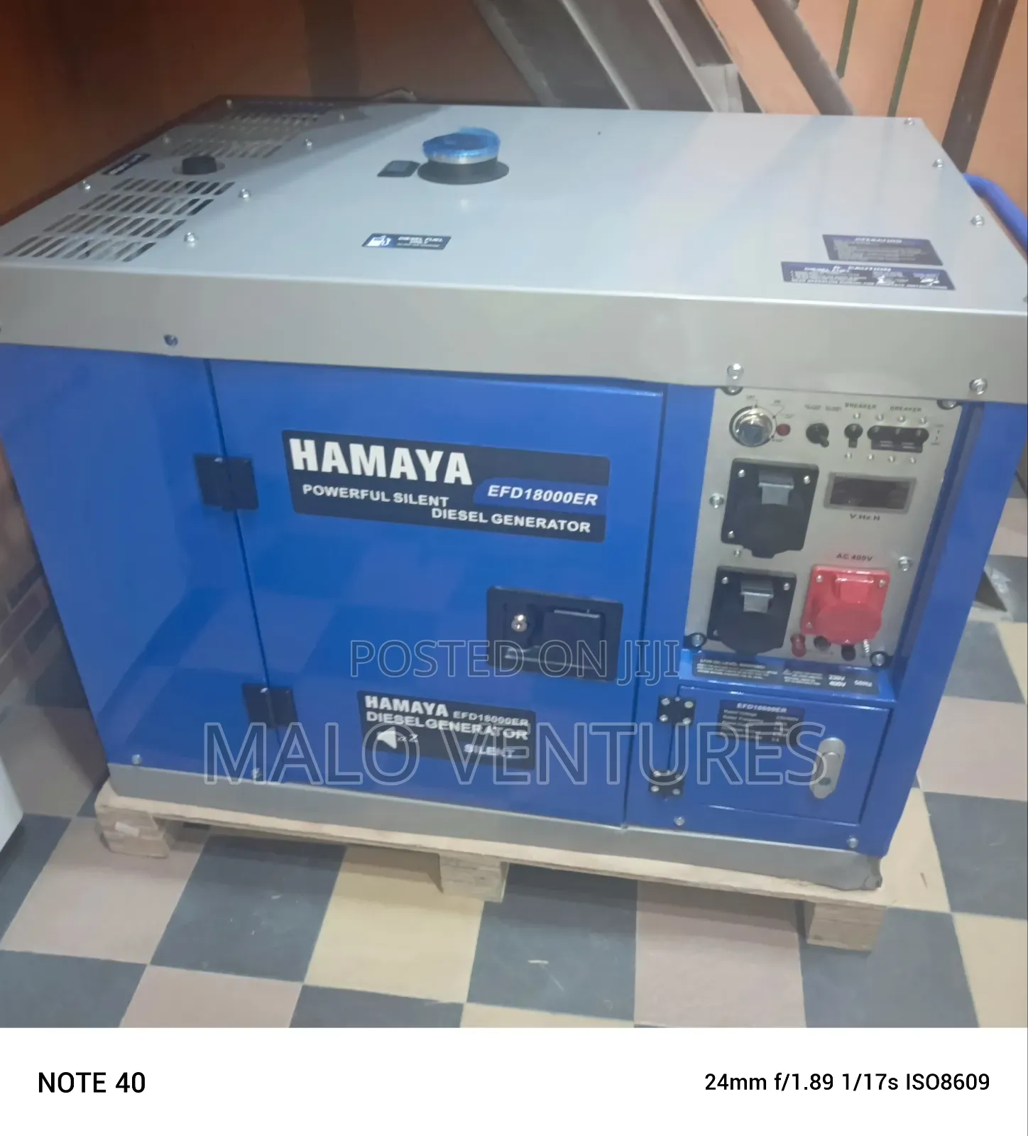 10kva 3 Phase Yamaha Soundproof Diesel Geno