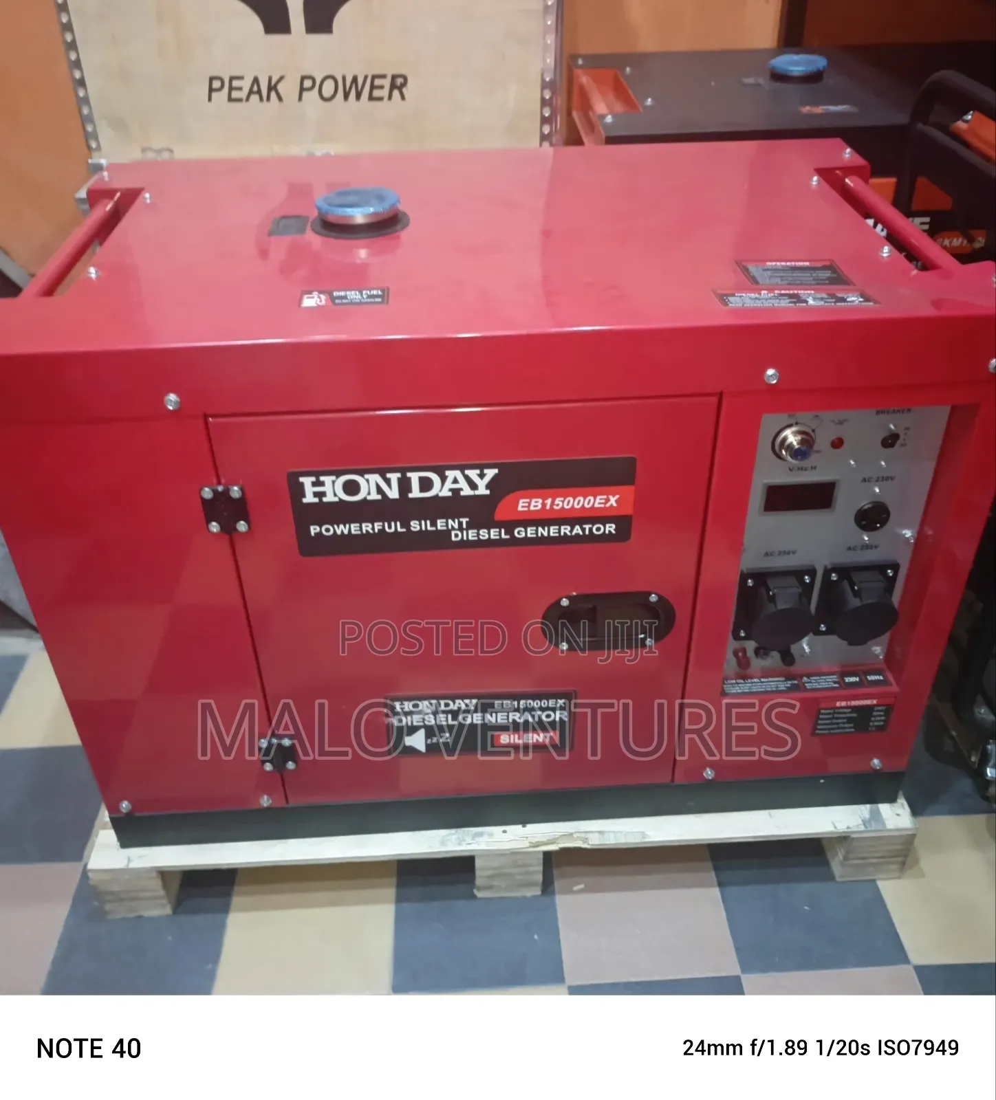 8kva Honday Soundproof Diesel Generator 100% Copper