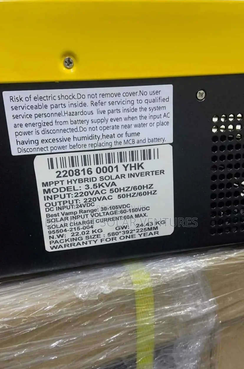 3.5kva 24v Yohako Hybrid Inverter With Inbuilt MPPT Charger