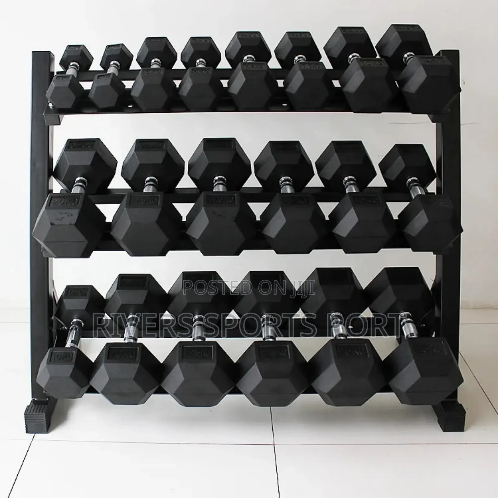 New Hex Dumbbell All Sizes Available Per Kg