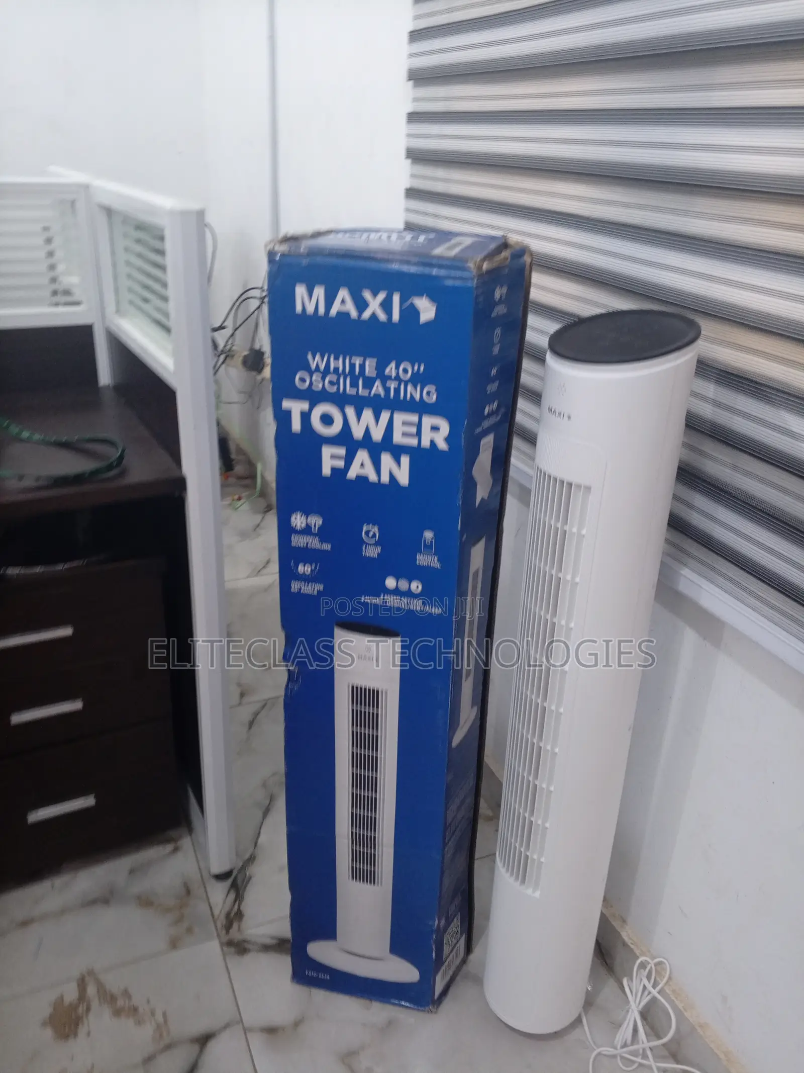 Maxi Dual Speed 40" Oscillating Tower Fan