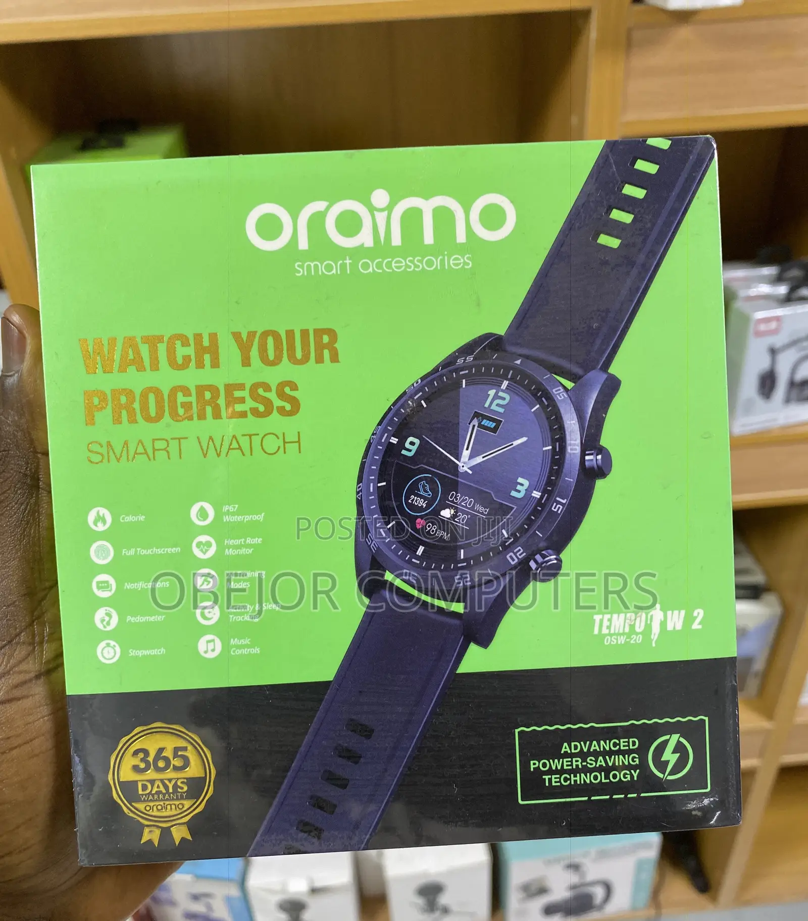 Oraimo Osw 20 Tempo W2 Smartwatch