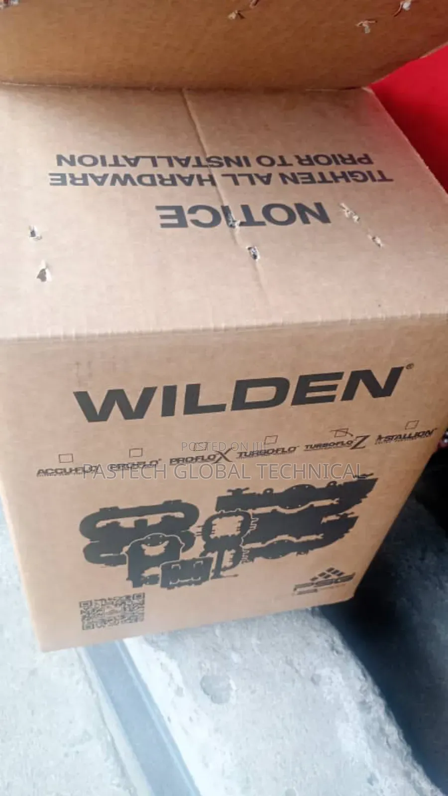 Wilden Pump 25 Mm (1") Pro-Flo Series Clamped