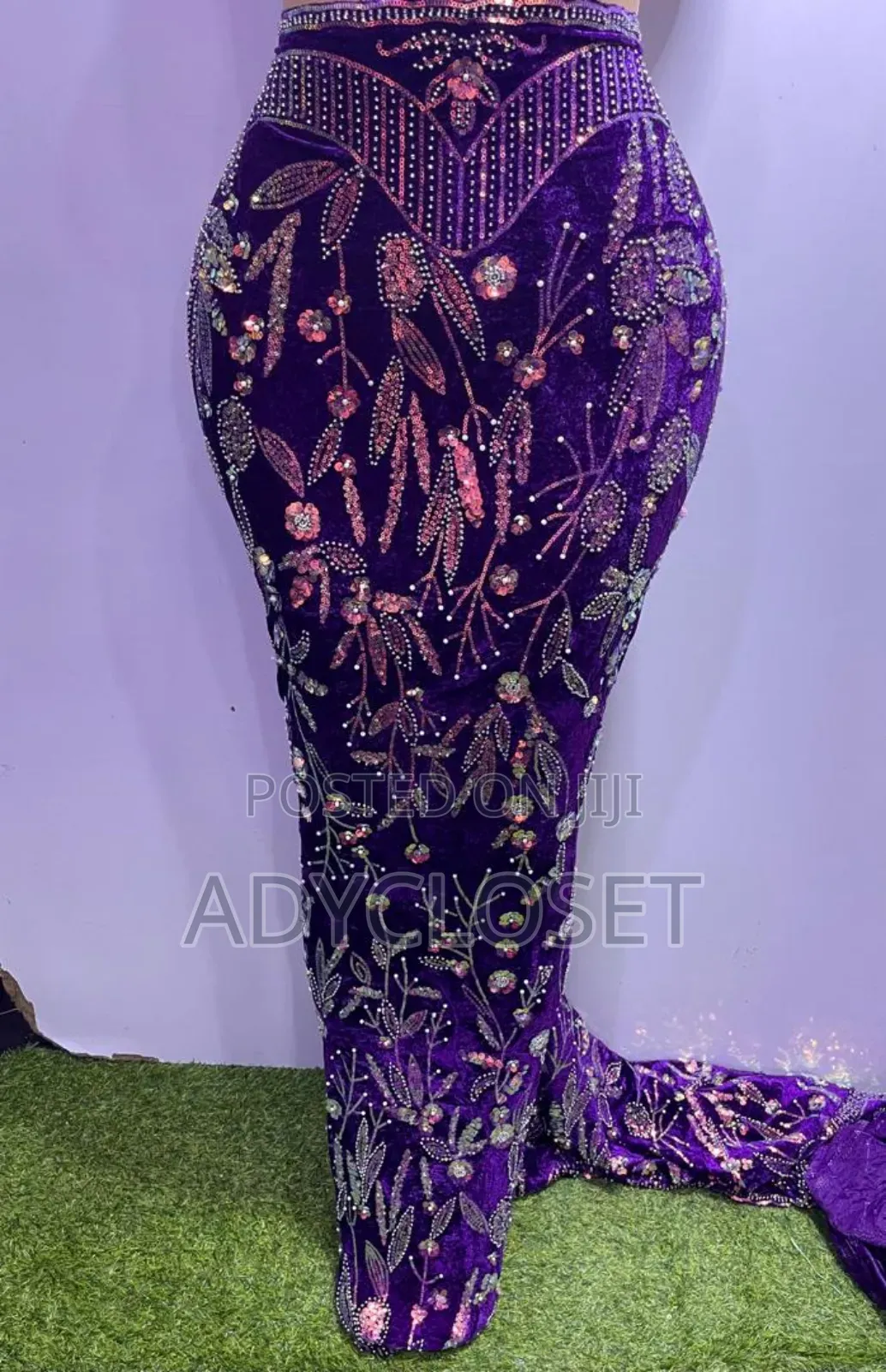 Embroidery Beaded Velvet Lace