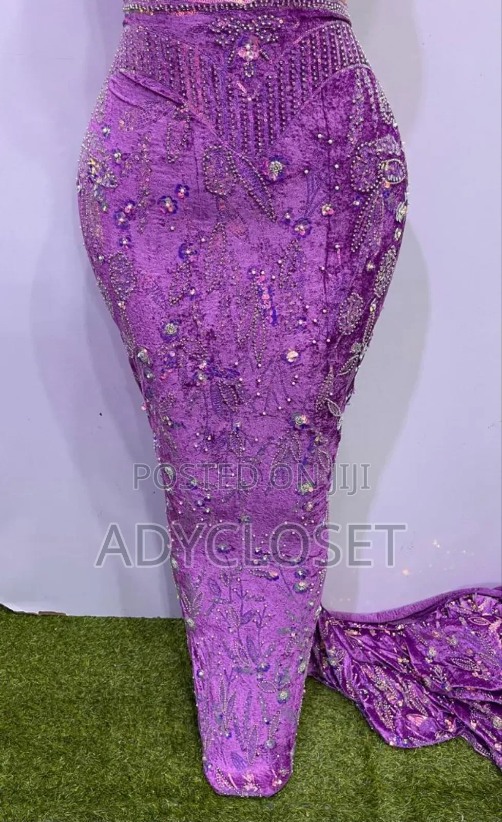 Embroidery Beaded Velvet Lace