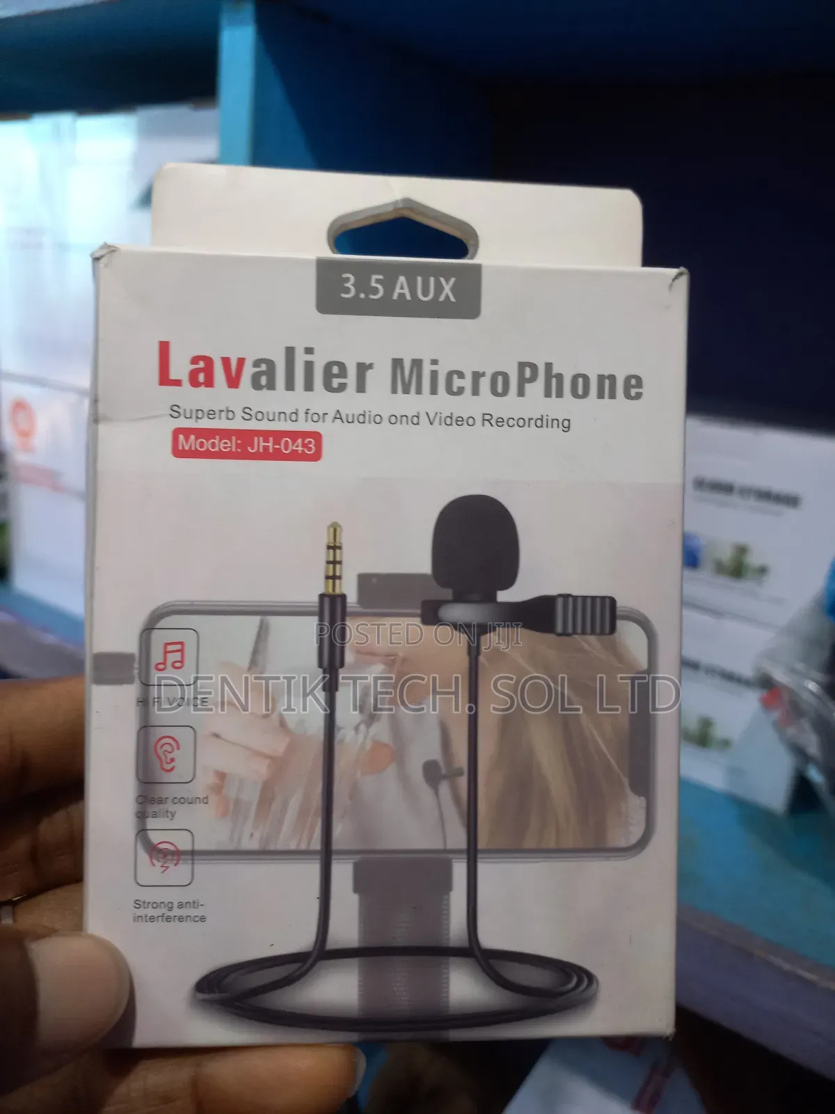 3.5aux Lavalier Microphone