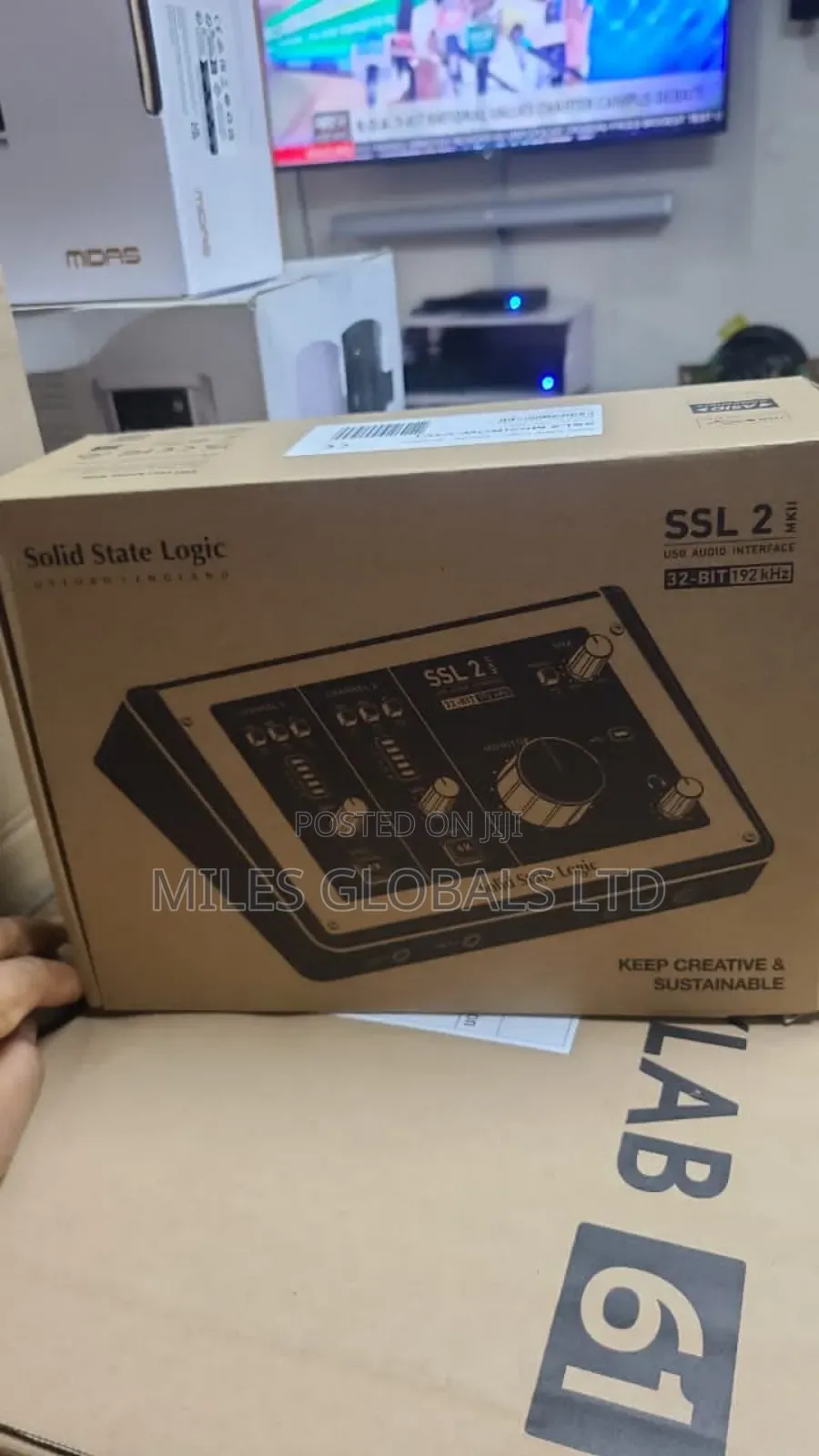 Solid State Soundcard Ssl2+ Mkii 2in 4out