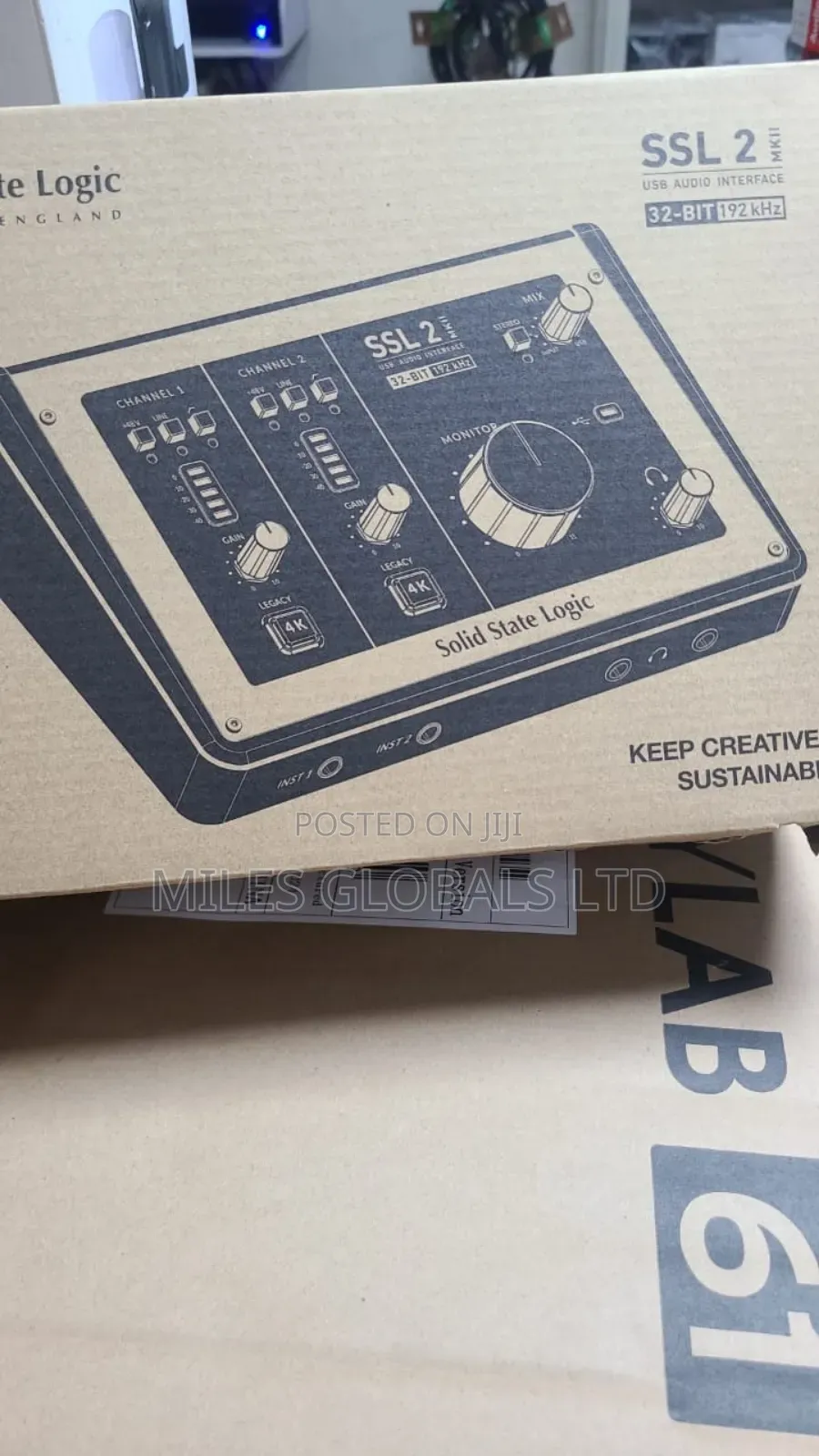 Solid State Soundcard Ssl2+ Mkii 2in 4out