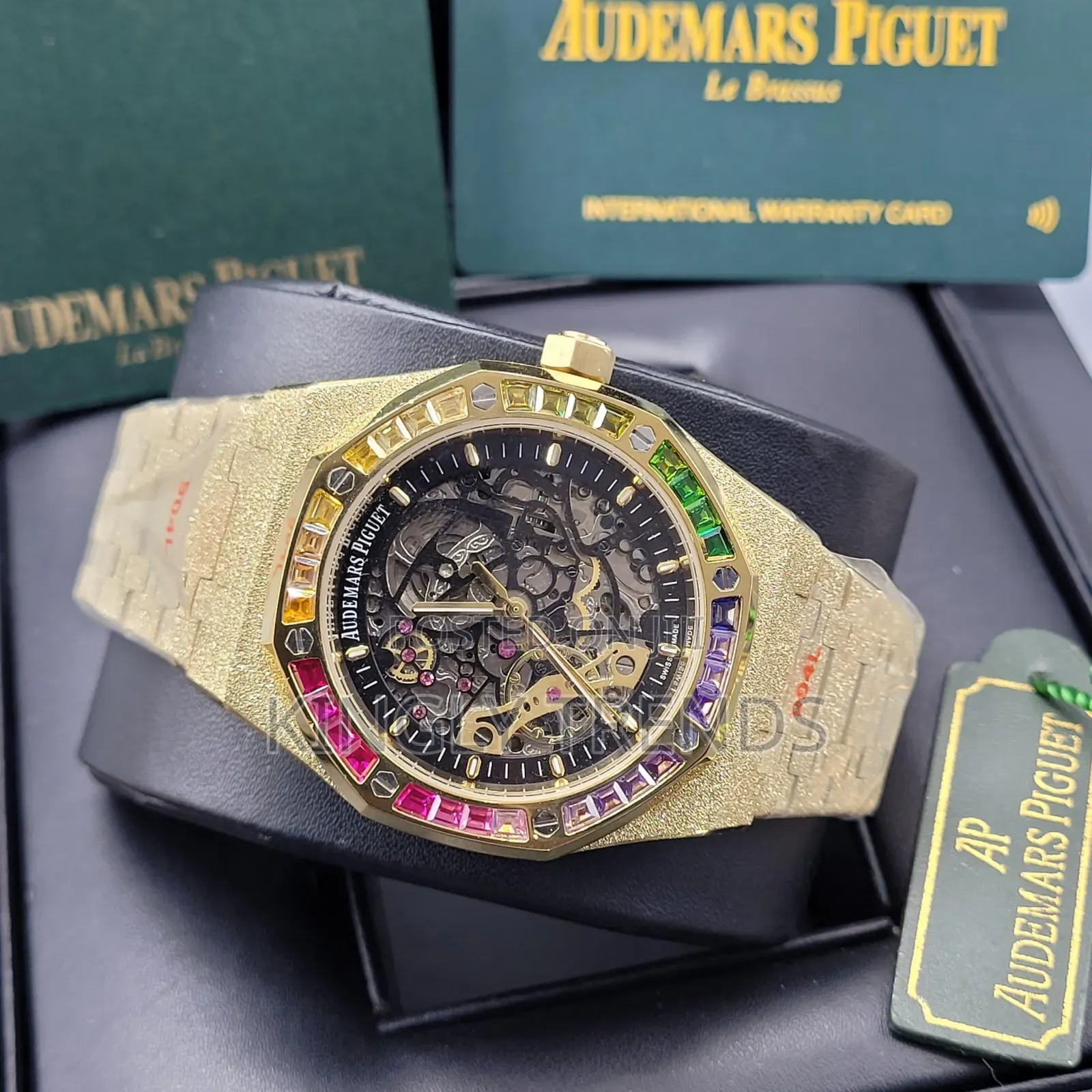 Ap Automatic Colored Stone Body Watch