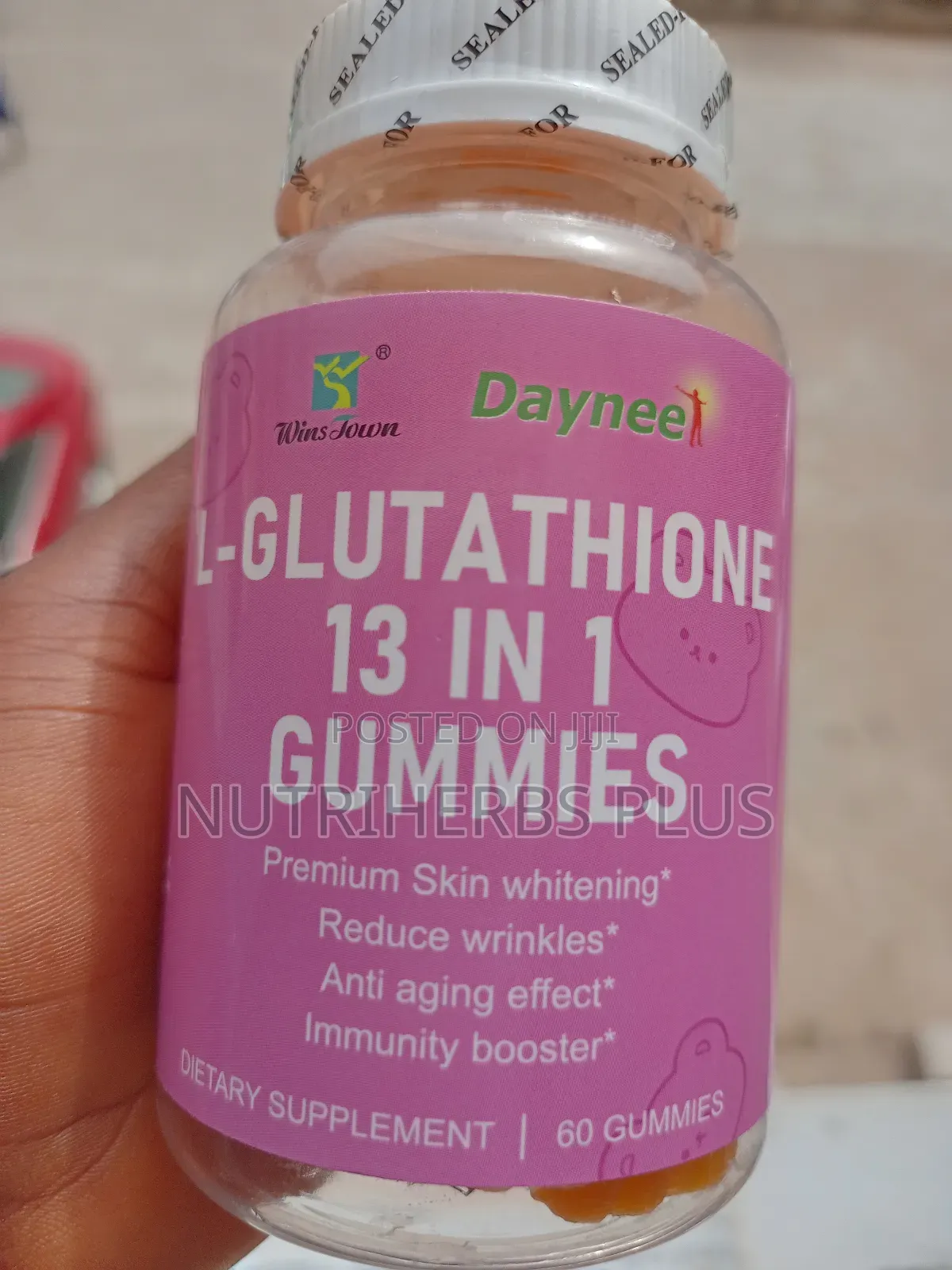 L-Glutathione Gummies 13in1 Skin Whitening and Anti-Aging