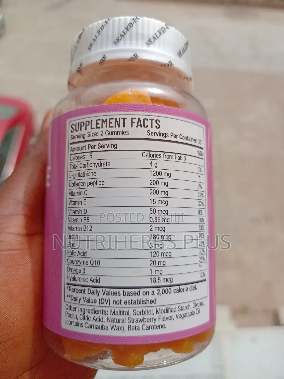 L-Glutathione Gummies 13in1 Skin Whitening and Anti-Aging