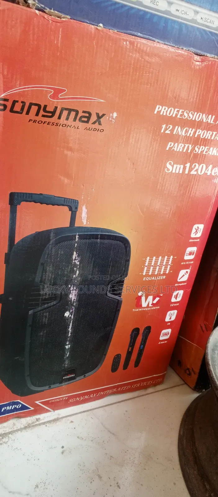 Sonymax Pa System 12"