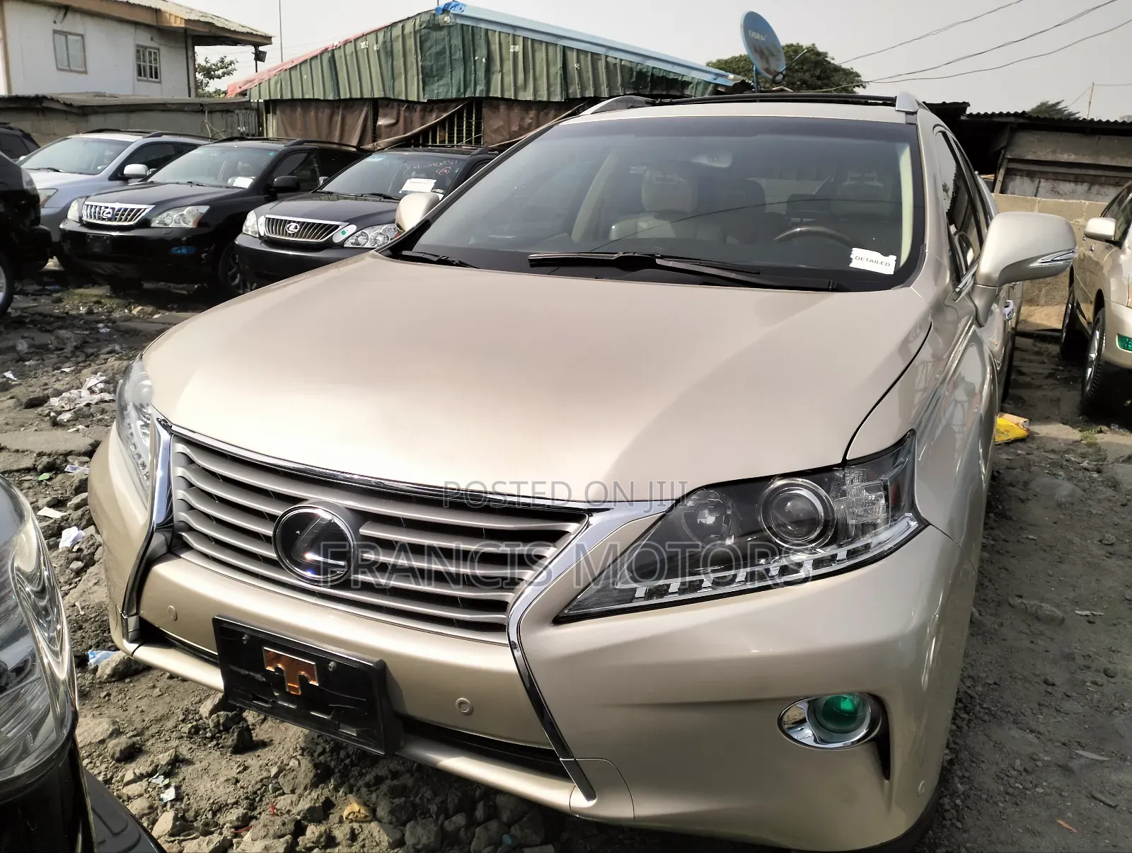 Lexus RX 350 2015 Gold