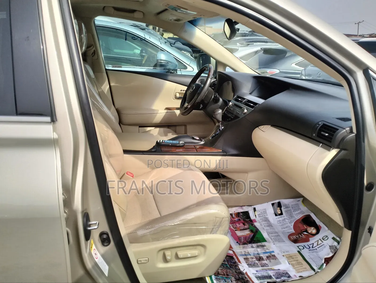 Lexus RX 350 2015 Gold