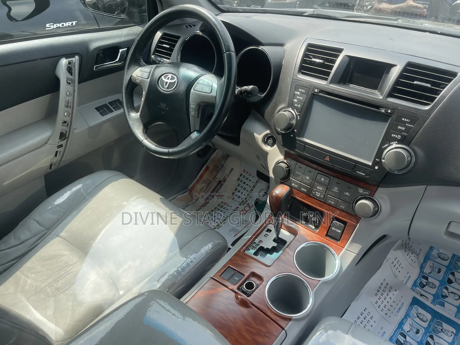 Toyota Highlander 2010 Gray