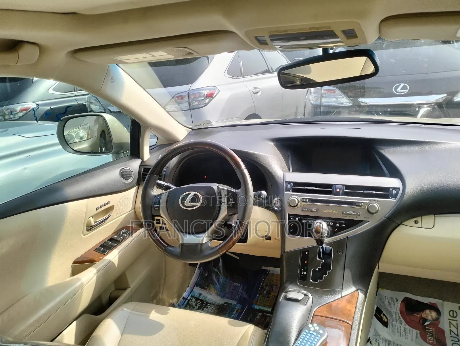 Lexus RX 350 2015 Gold