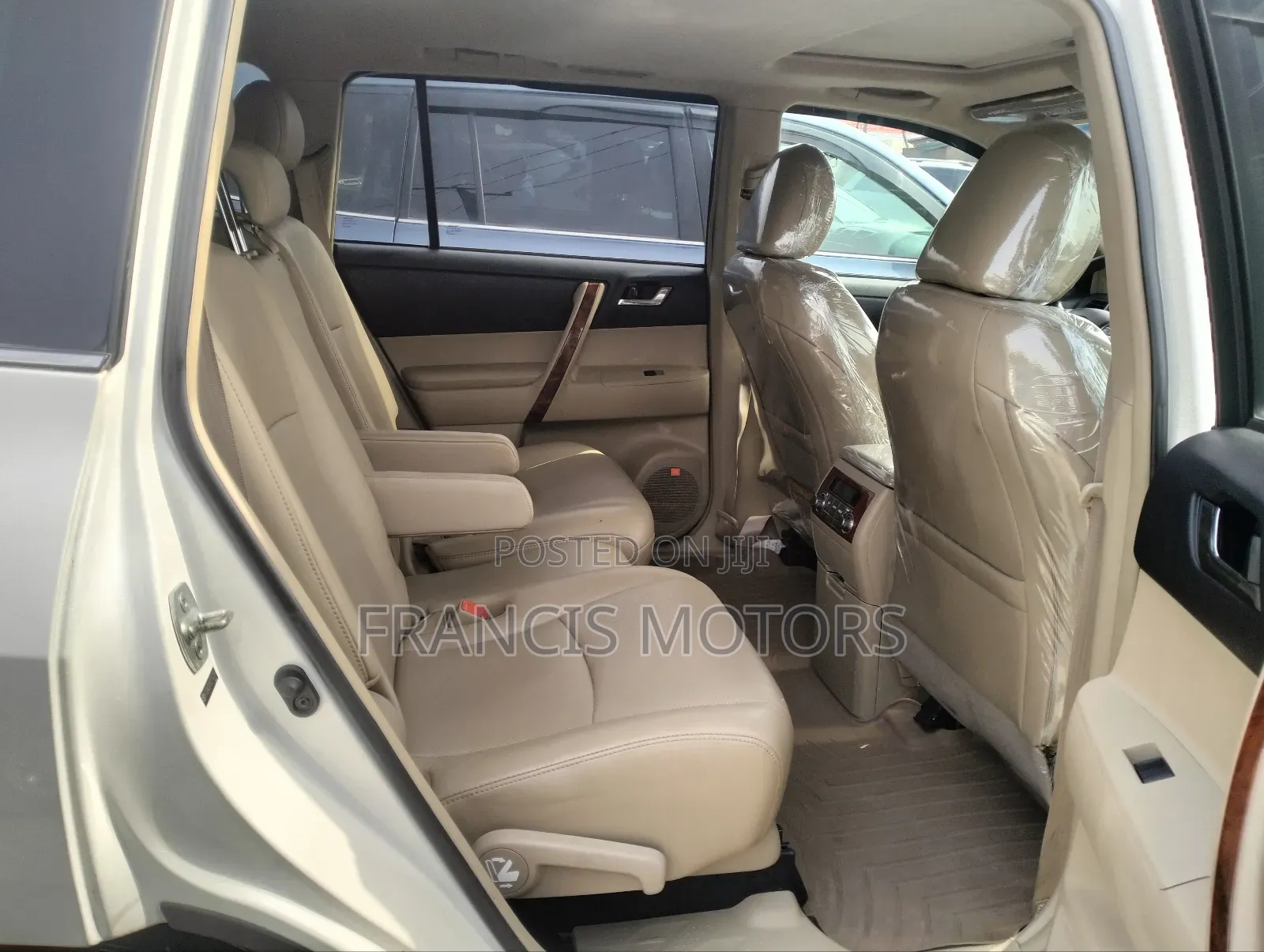 Toyota Highlander Limited 3.5l 4WD 2013 White
