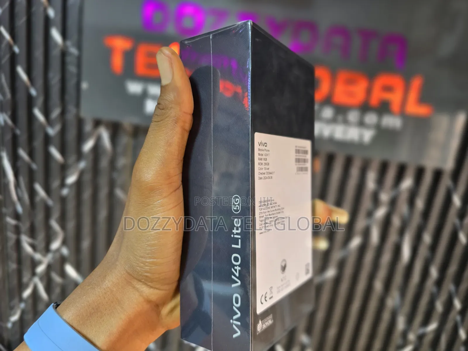 New Vivo V40 Lite 256 GB Silver