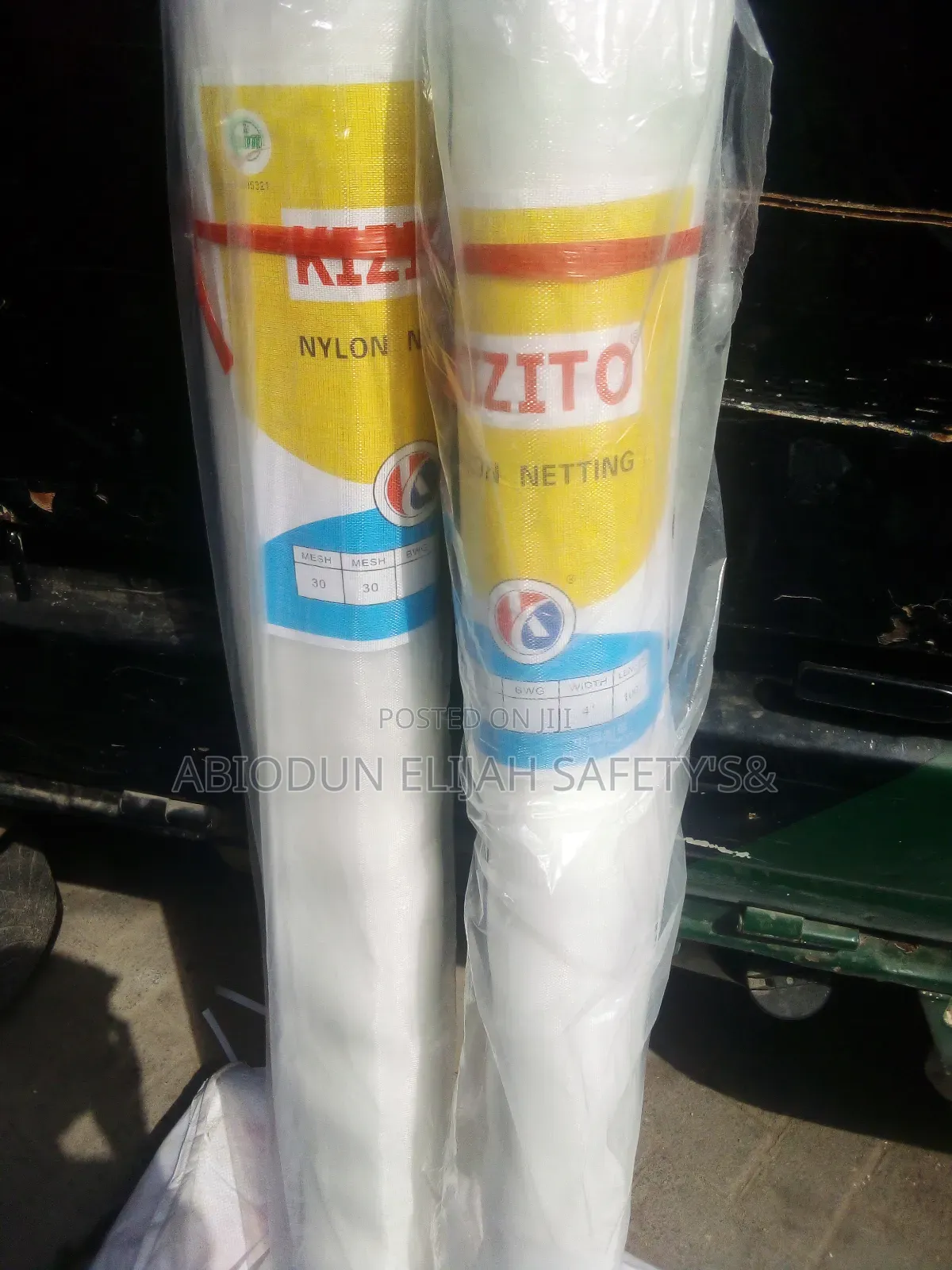 Original Quality White Nylon Net/Green House Net 4ft by 30M