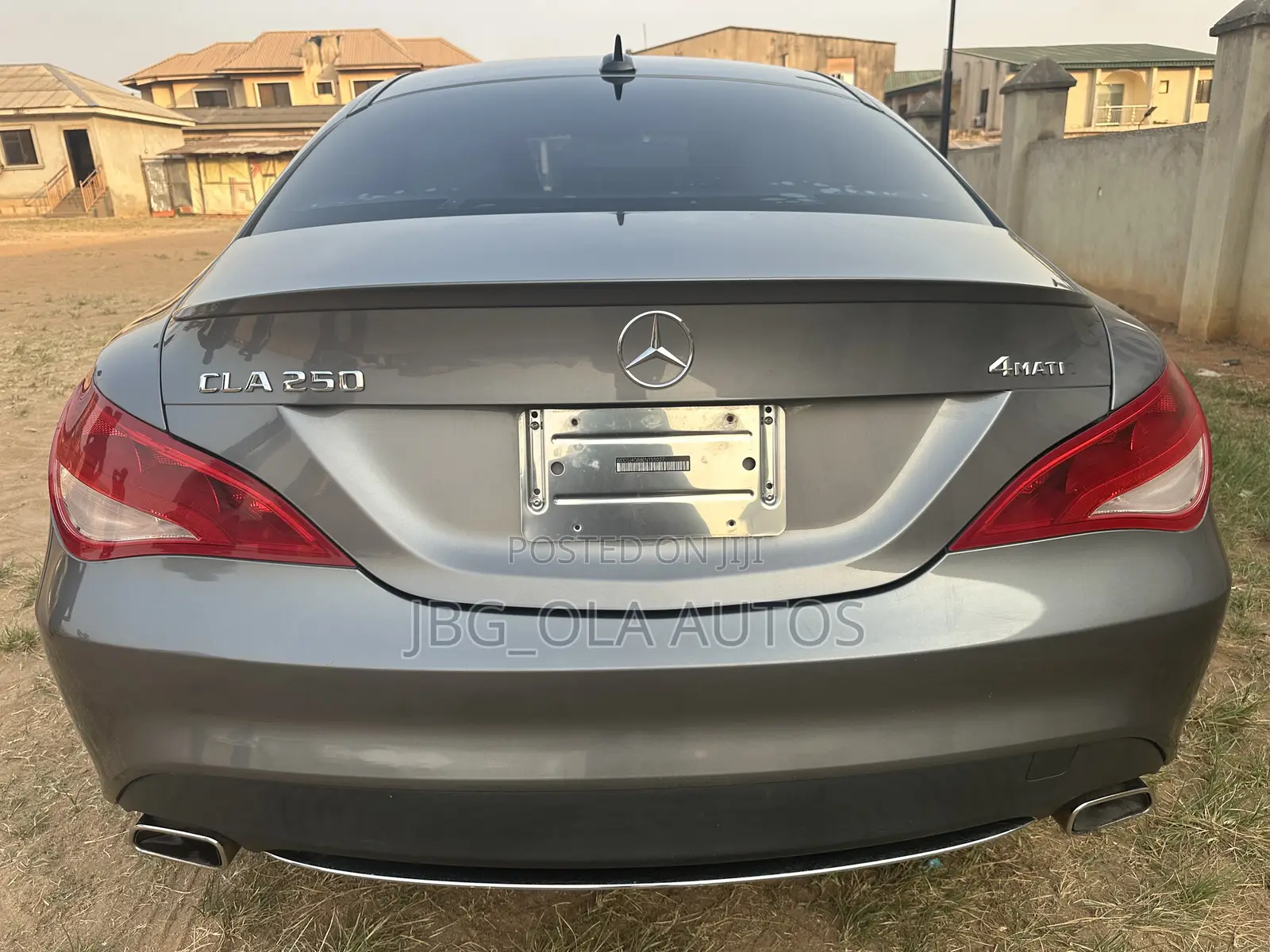 Mercedes-Benz CLA-Class CLA 250 4MATIC Sedan 2015 Gray