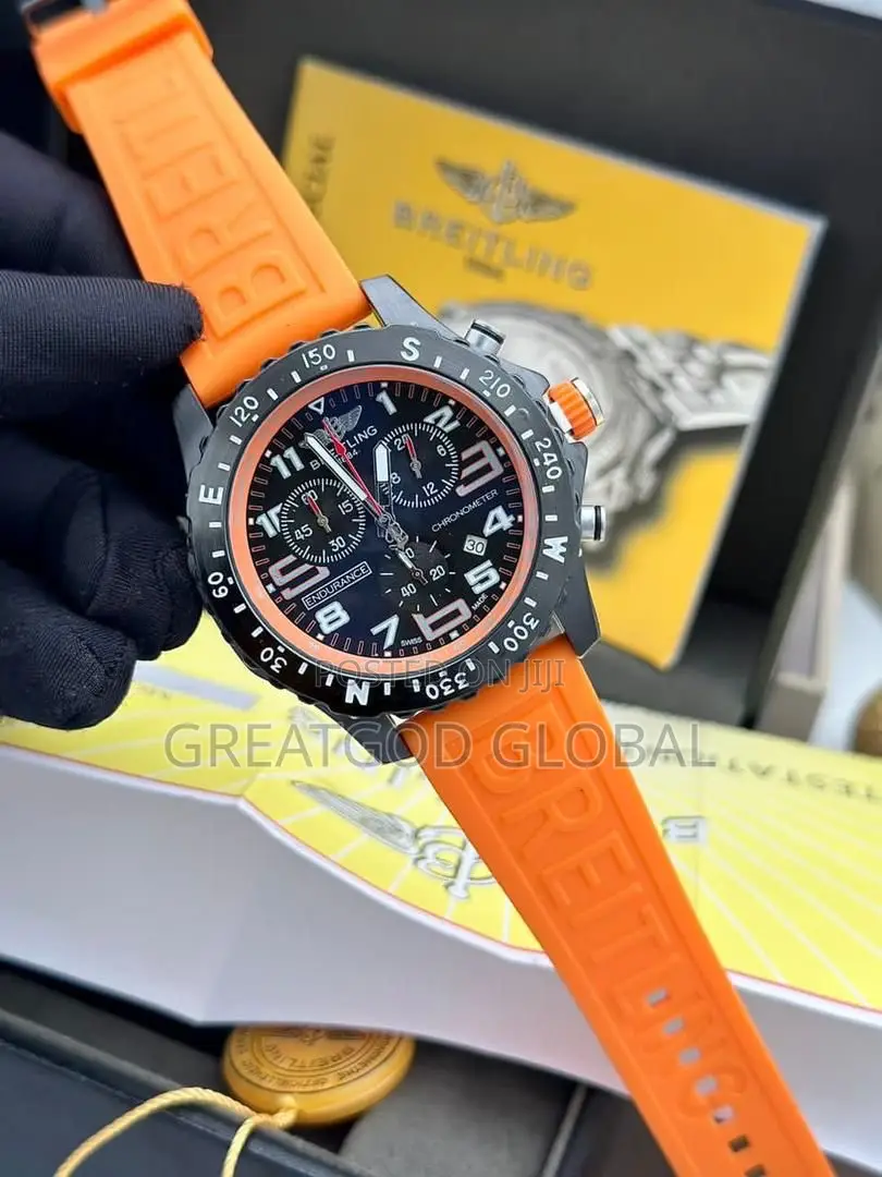 BREITLING Rubber Strap WatchChronograph-Active