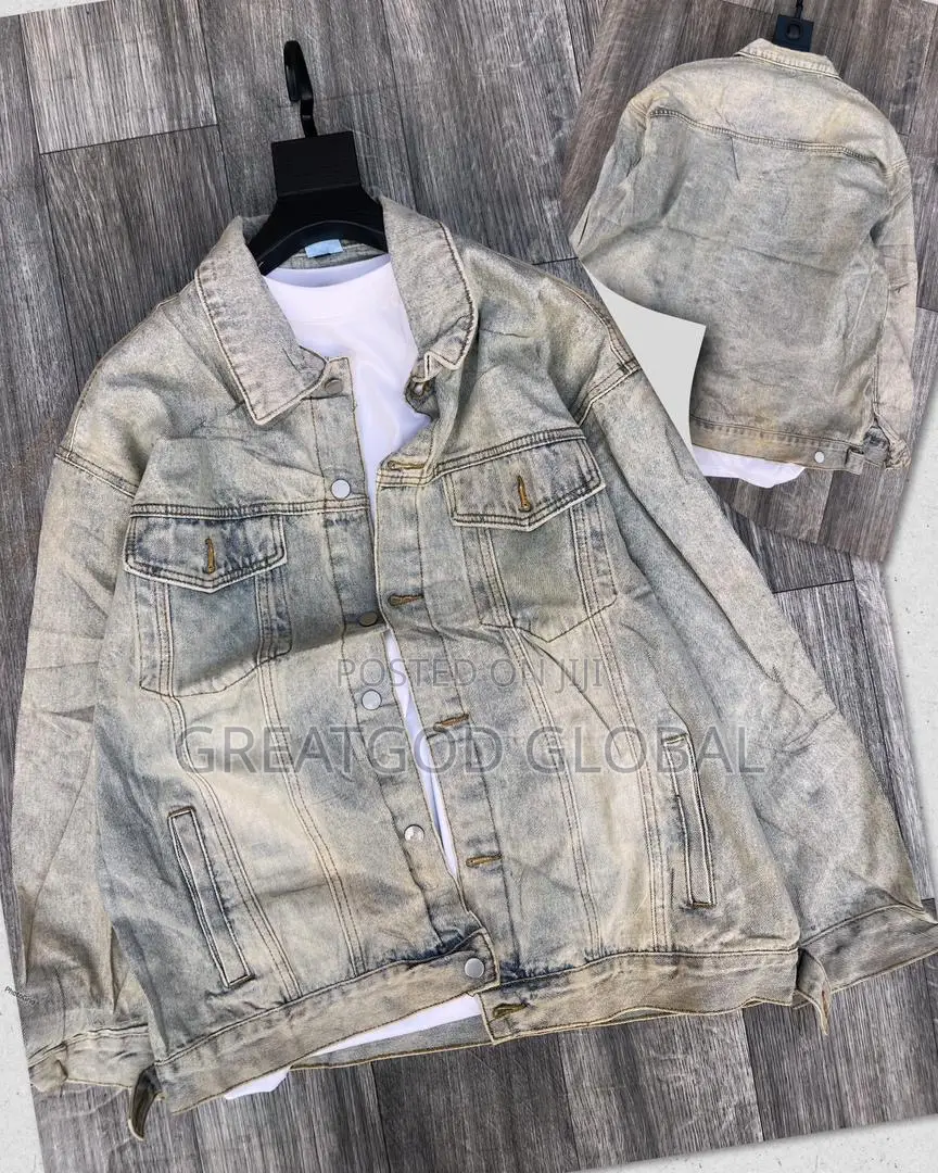 Luxury Jeans Jacket Top for Men