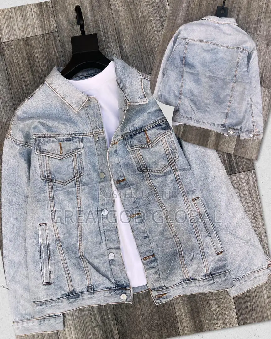 Luxury Jeans Jacket Top for Men