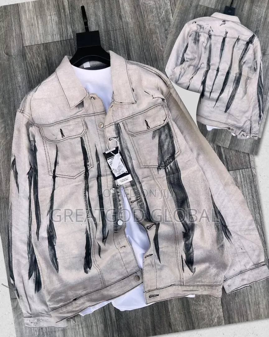 Luxury Jeans Jacket Top for Men