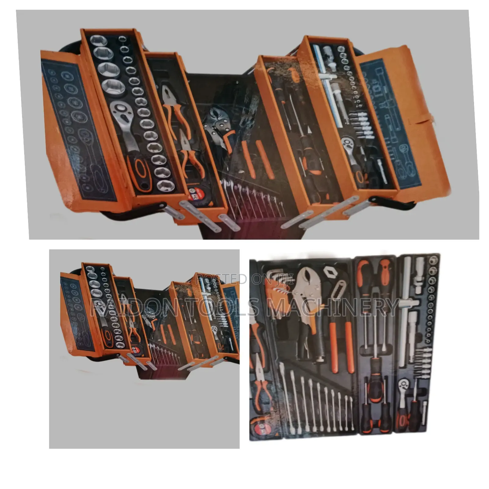 Set of Electrical and Mechanical Tools Box