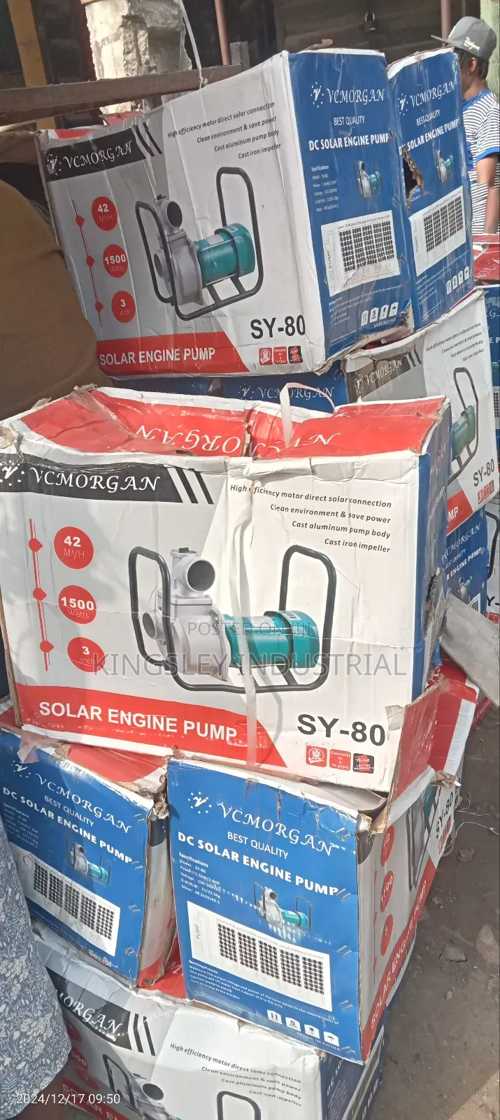 Surface DC Solar Pump 2hp 1500w 3inches