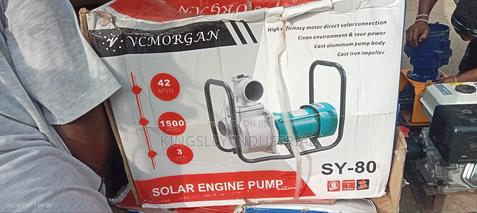DC Surface Solar Pump 2hp 1500w 3 Inches