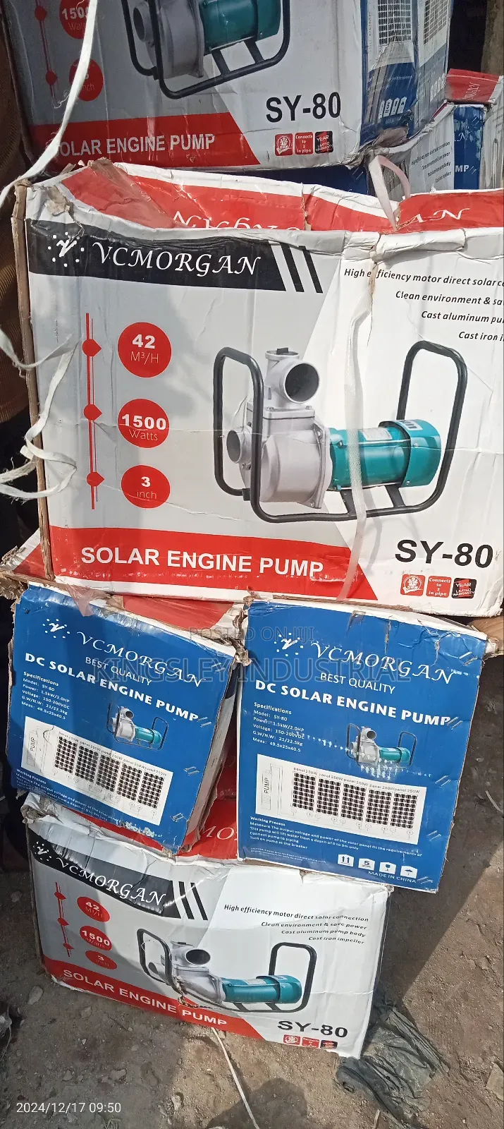 DC Surface Solar Pump 2hp 1500w 3 Inches