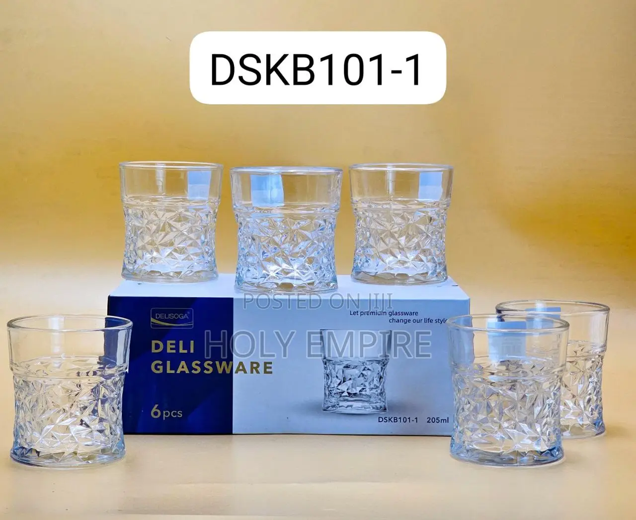 6pcs Whiskey Glass Cup
