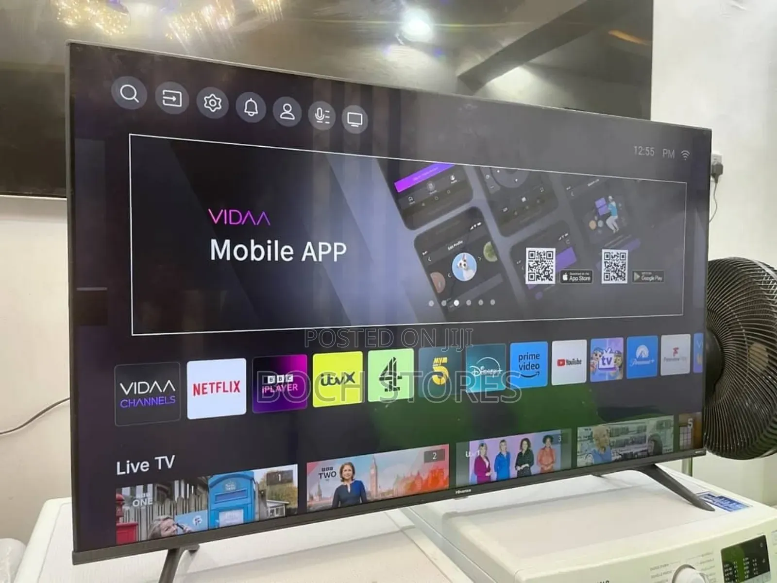 Hisense A6 43inches UHD Smart Tv 