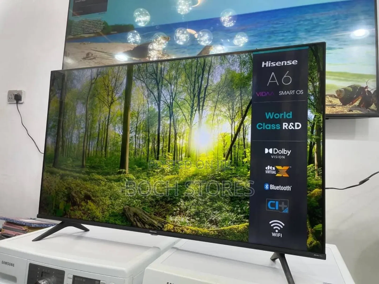 Hisense A6 43inches UHD Smart Tv 