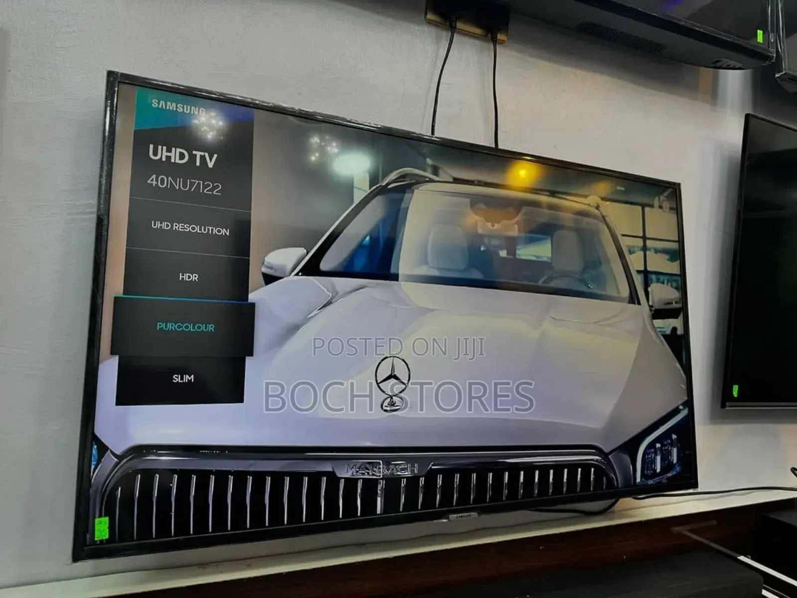 Samsung NU 40inches UHD FRAMELESS Smart Tv 