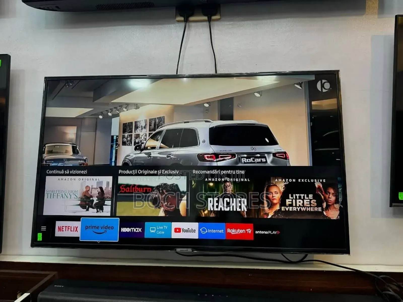 Samsung NU 40inches UHD FRAMELESS Smart Tv 