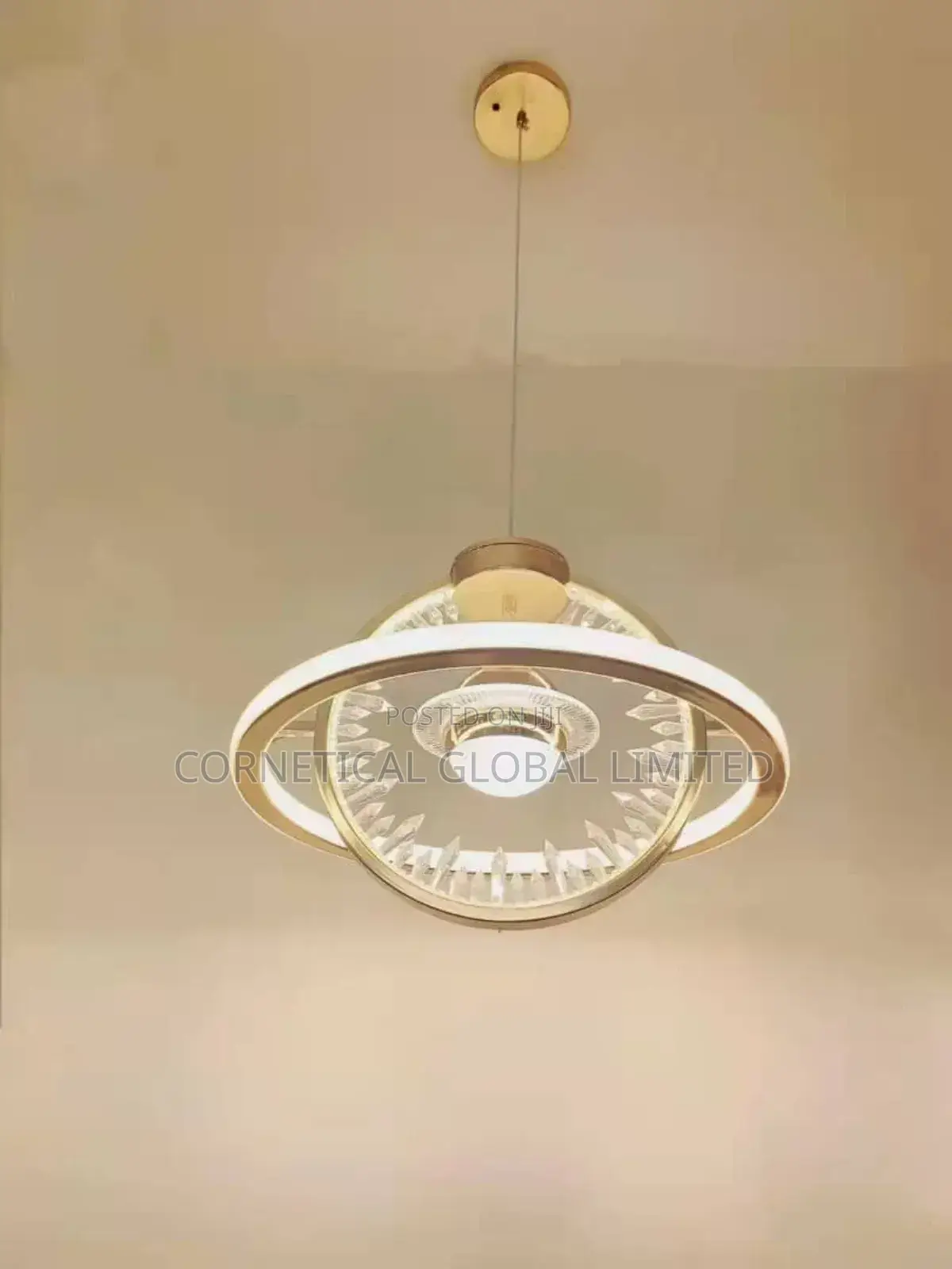 Quality Modern Spiral Led Chandelier Pendant Light (600mm)