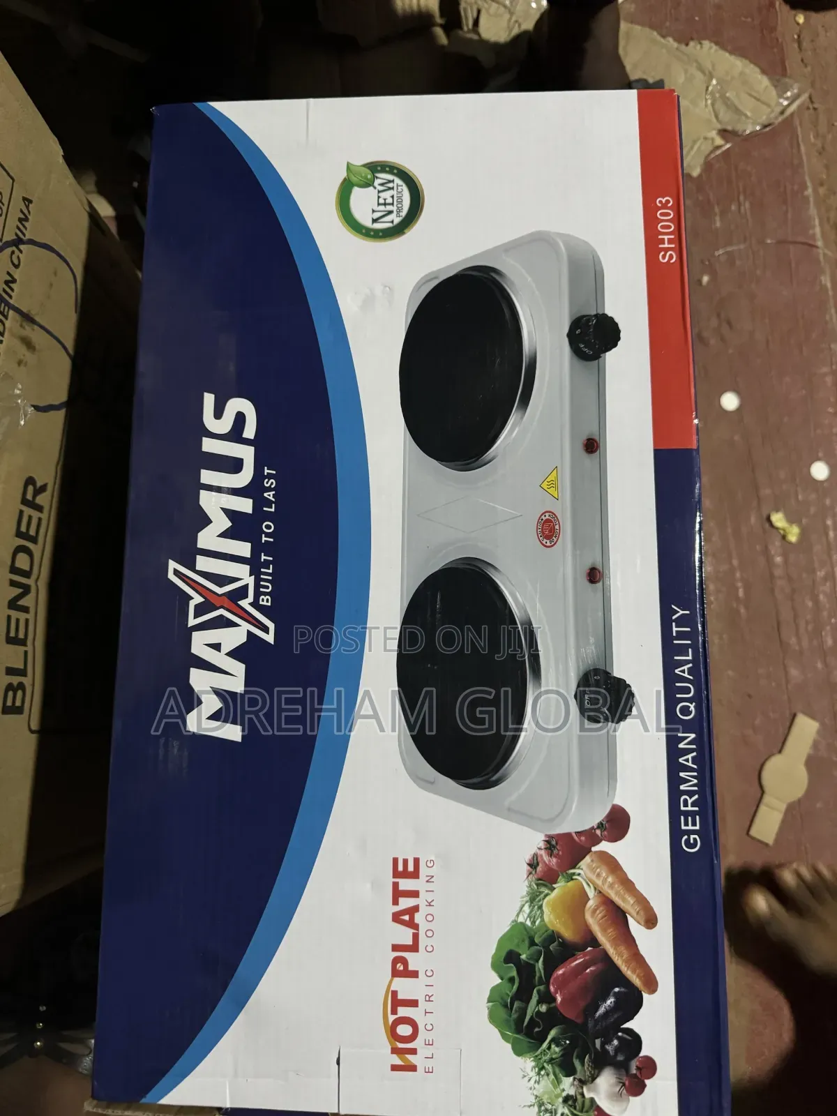 Maximus Brand Double Face Hot Plate