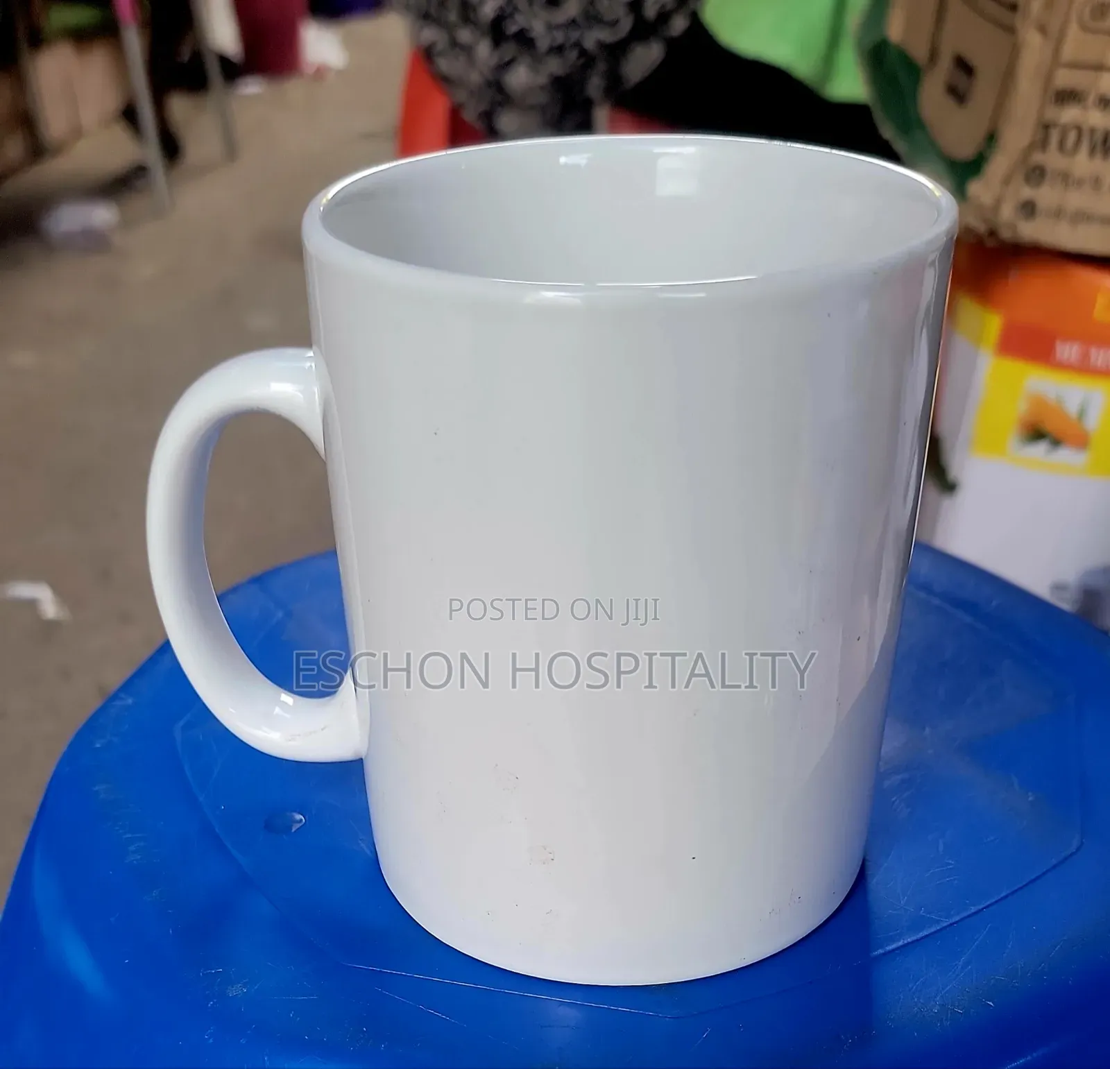 Jumbo White Mugs / Big Size Coffee Tea Mugs