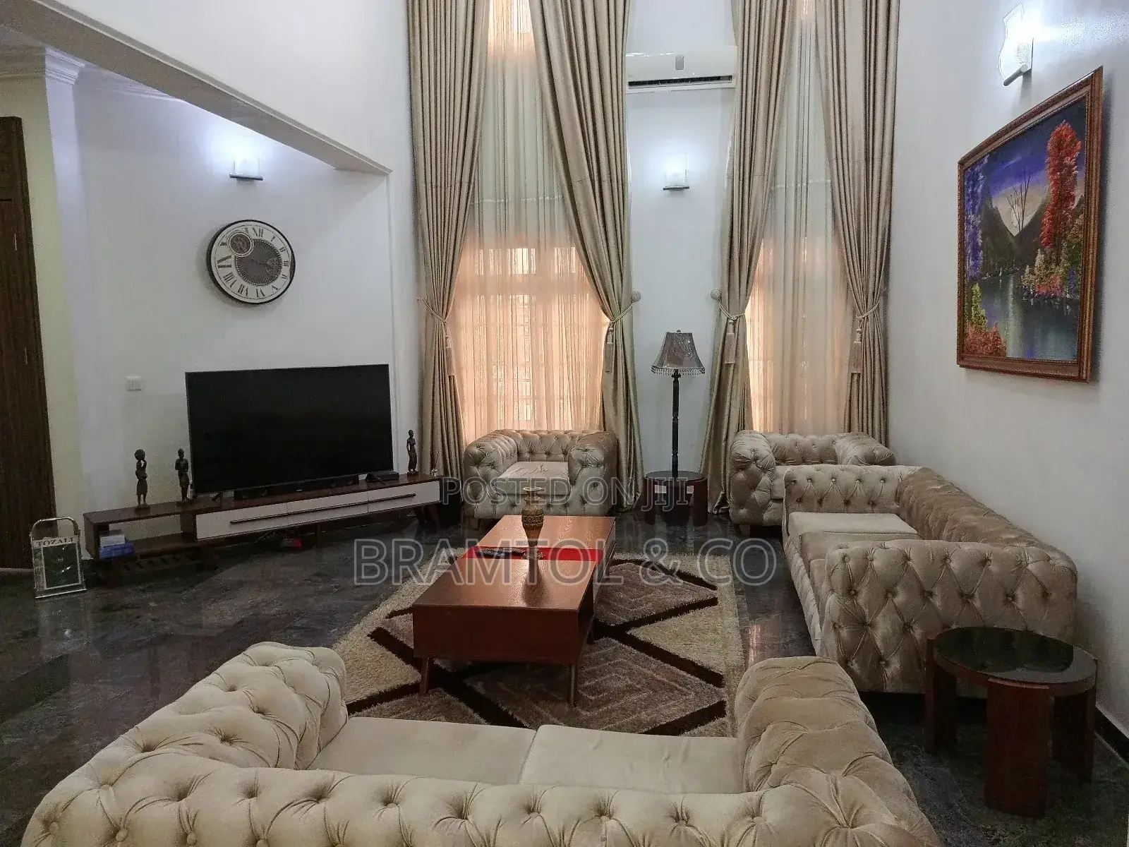 Furnished 4bdrm Duplex in Maitama for rent