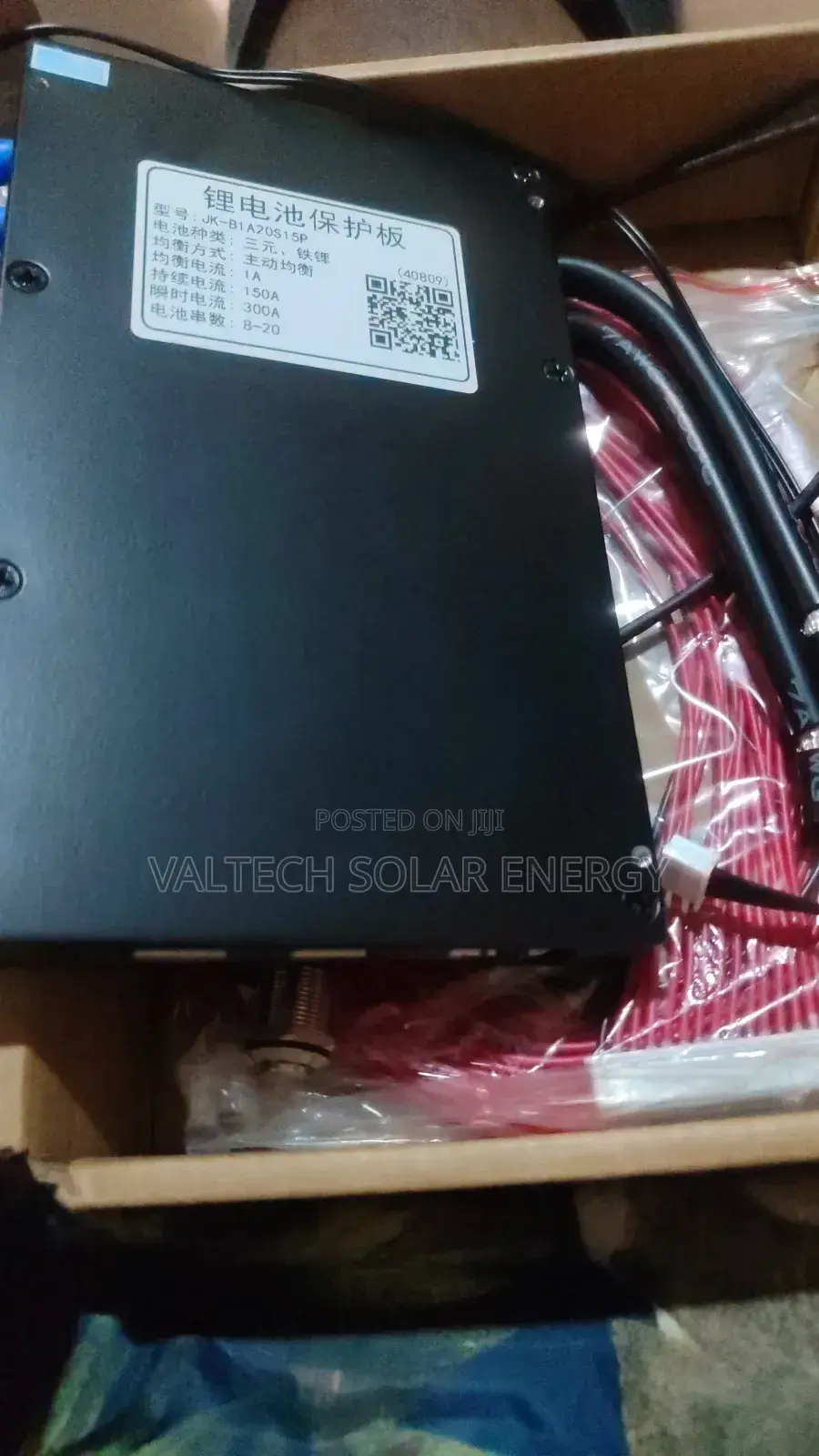 Jk-B1a20s15p 150a 20s 1a Active Balancer Smart BMS for Lithuim Battery