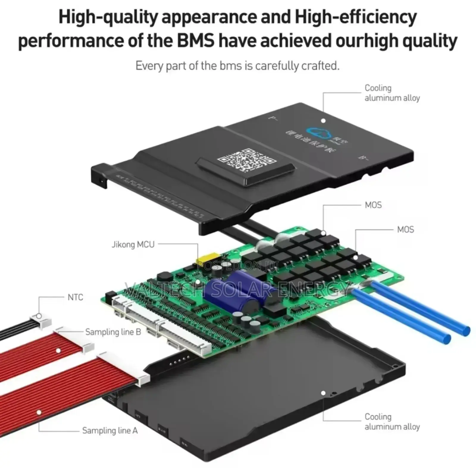 Jk-B2a24s15p 150a 24s 2a Active Balancer Smart BMS