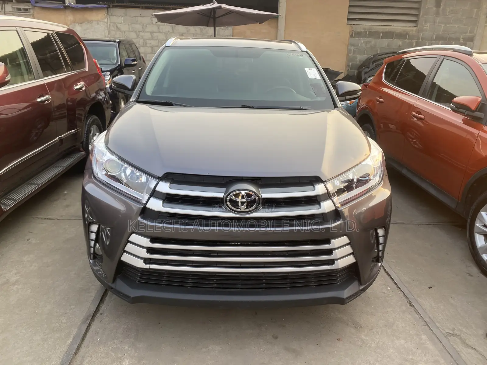 Toyota Highlander XLE V6 4x2 (3.5L 6cyl 6A) 2016 Gray